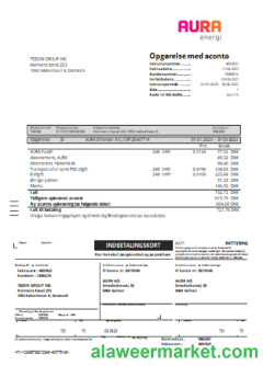 Aura Energi utility business bill,  SCR